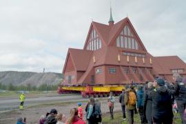 100-летнюю церковь в Швеции перевозят на новое место