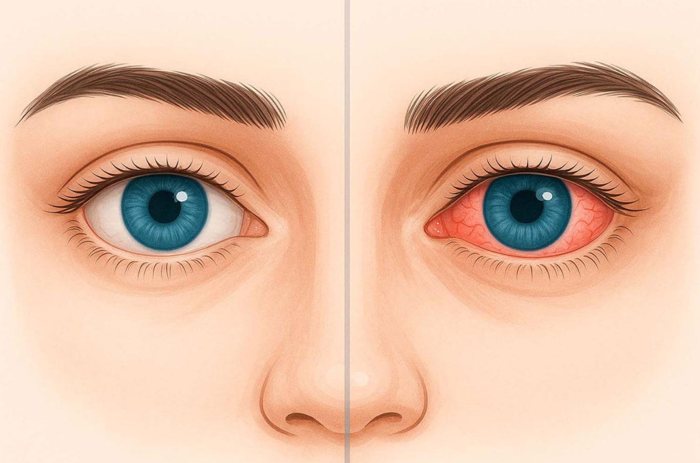 Как отличить увеит от простуды или аллергии