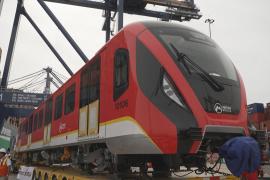 Первый поезд для строящегося метро Боготы прибыл в Колумбию