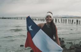 Чилийская «ледяная русалка» побила женский рекорд по самому длинному заплыву в холодной воде