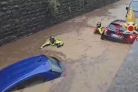 Мощные ливни вызвали наводнения и оползни в Италии, Испании и Франции