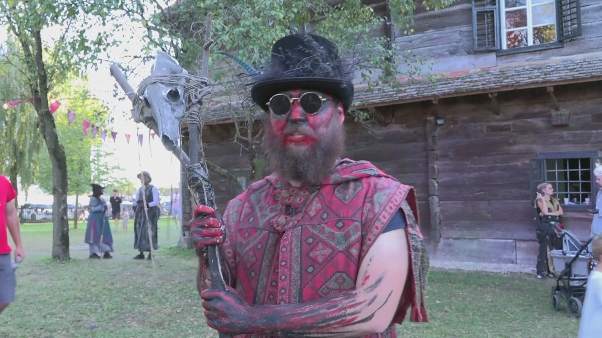 Гроза детей Крампус стал звездой фестиваля в Хорватии