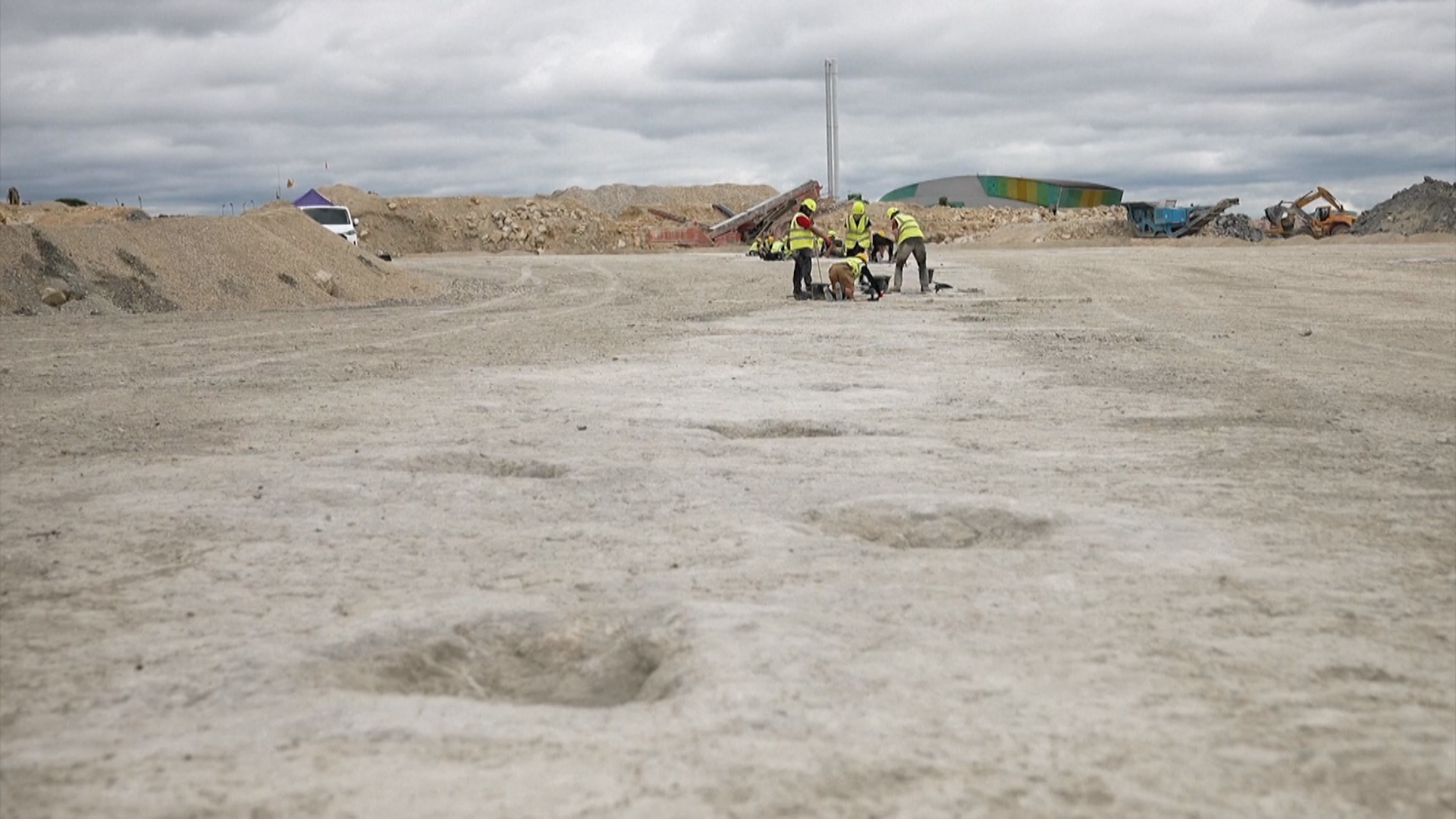 В Англии нашли тропу динозавров длиной более 200 метров В Англии нашли тропу динозавров длиной более 200 метров