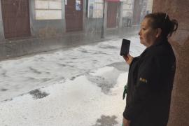 В Боливии неожиданно выпал град