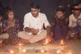 Рекордные 2,6 млн ламп осветили индийский город в преддверии Дивали