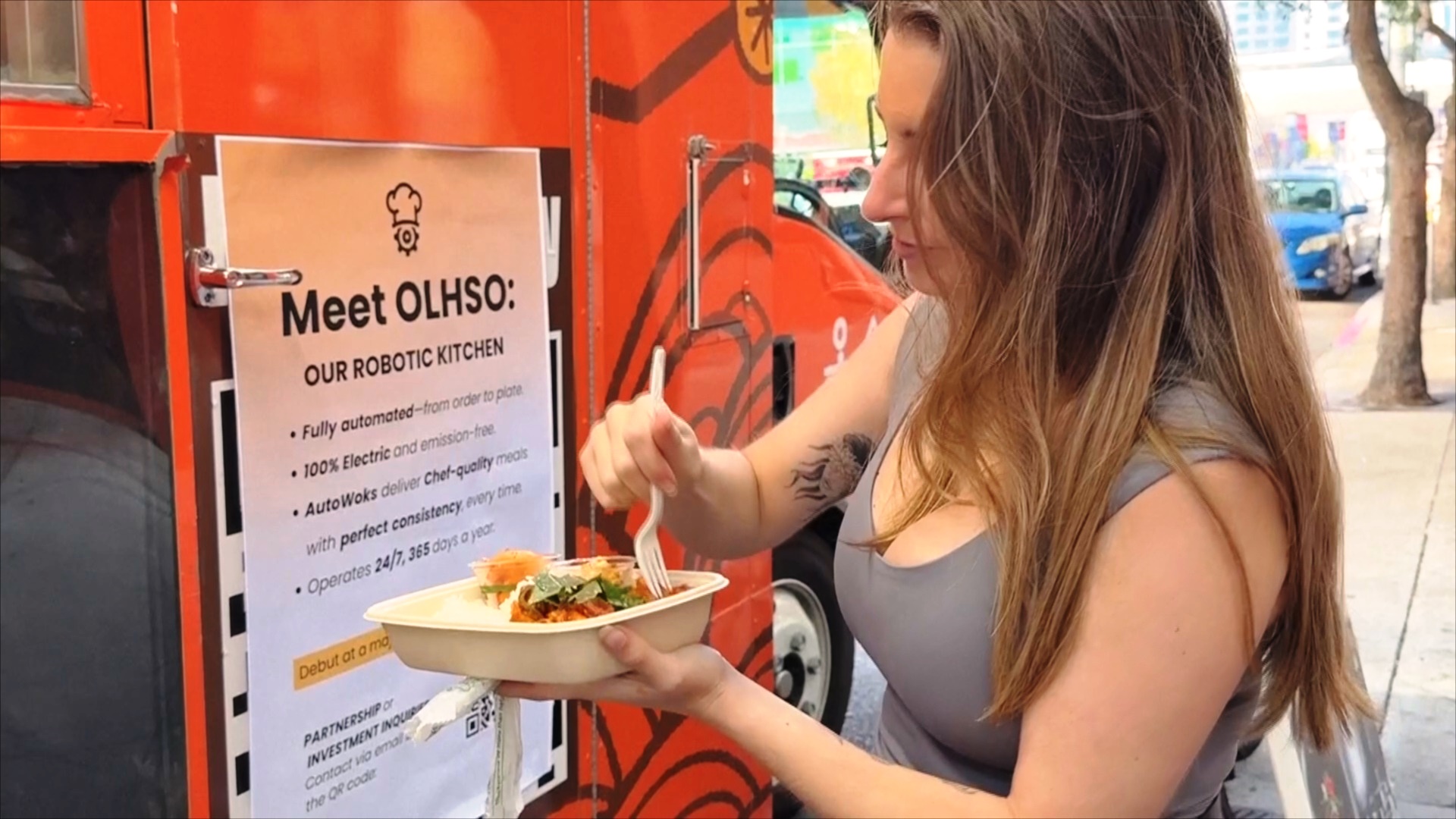 Робот-повар на колёсах: стартап создал роботизированный фудтрак