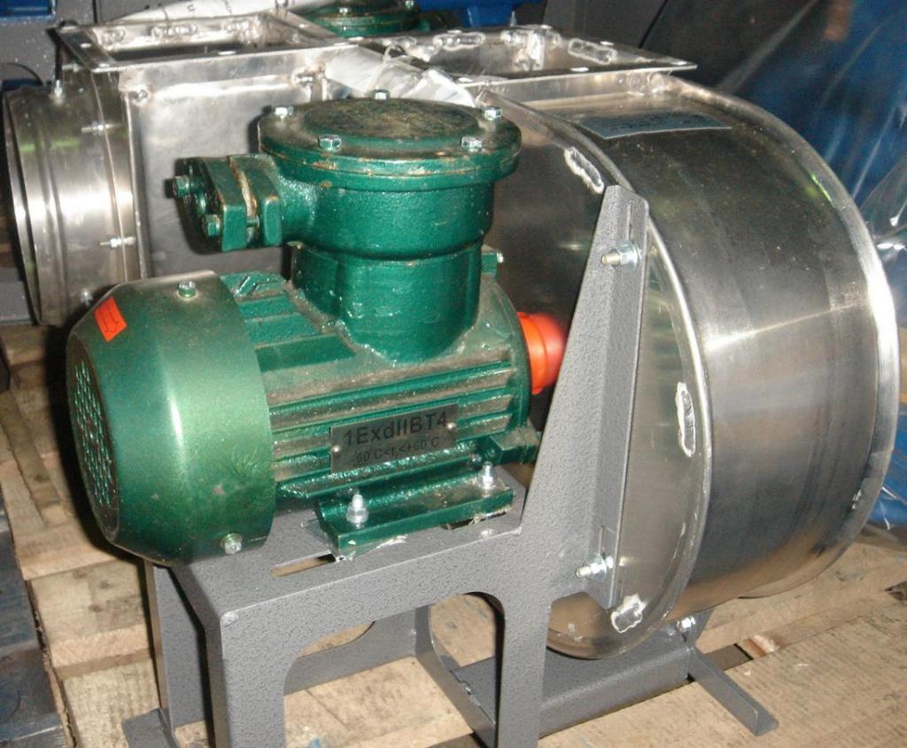 Электродвигатель промышленного вентилятора