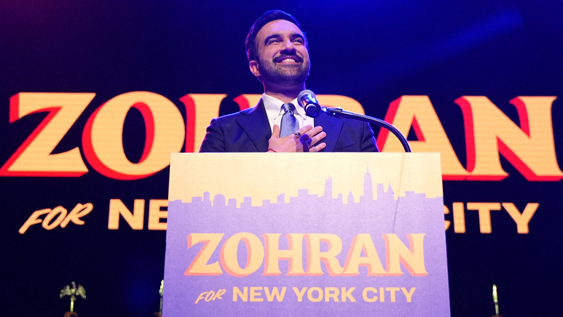 Мэром Нью-Йорка стал мусульманин и социалист-демократ Зохран Мамдани Мэром Нью-Йорка стал мусульманин и социалист-демократ Зохран Мамдани