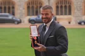 Карл III посвятил в рыцари Дэвида Бекхэма за заслуги в спорте и благотворительности