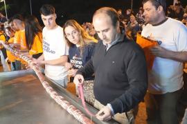 Салями длиной почти 500 м сделали в аргентинском городе Тандиль