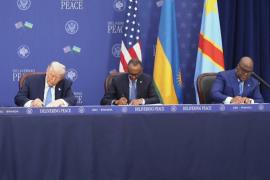 Президенты ДР Конго и Руанды подписали мирное соглашение в Вашингтоне