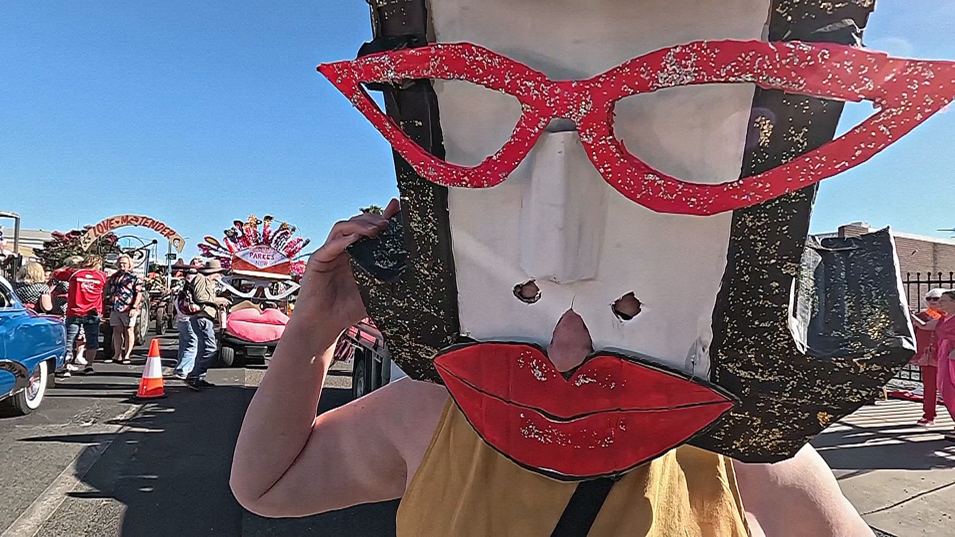 В австралийском Парксе прошёл парад в честь Элвиса Пресли