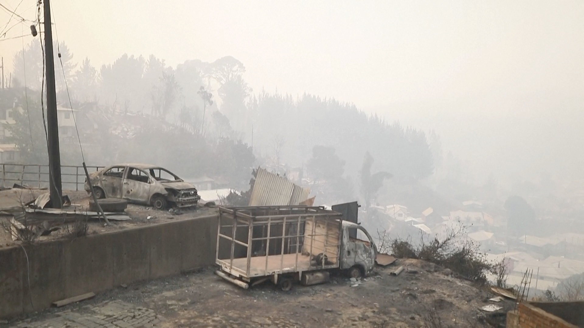 Лесные пожары в Чили: уже 18 жертв