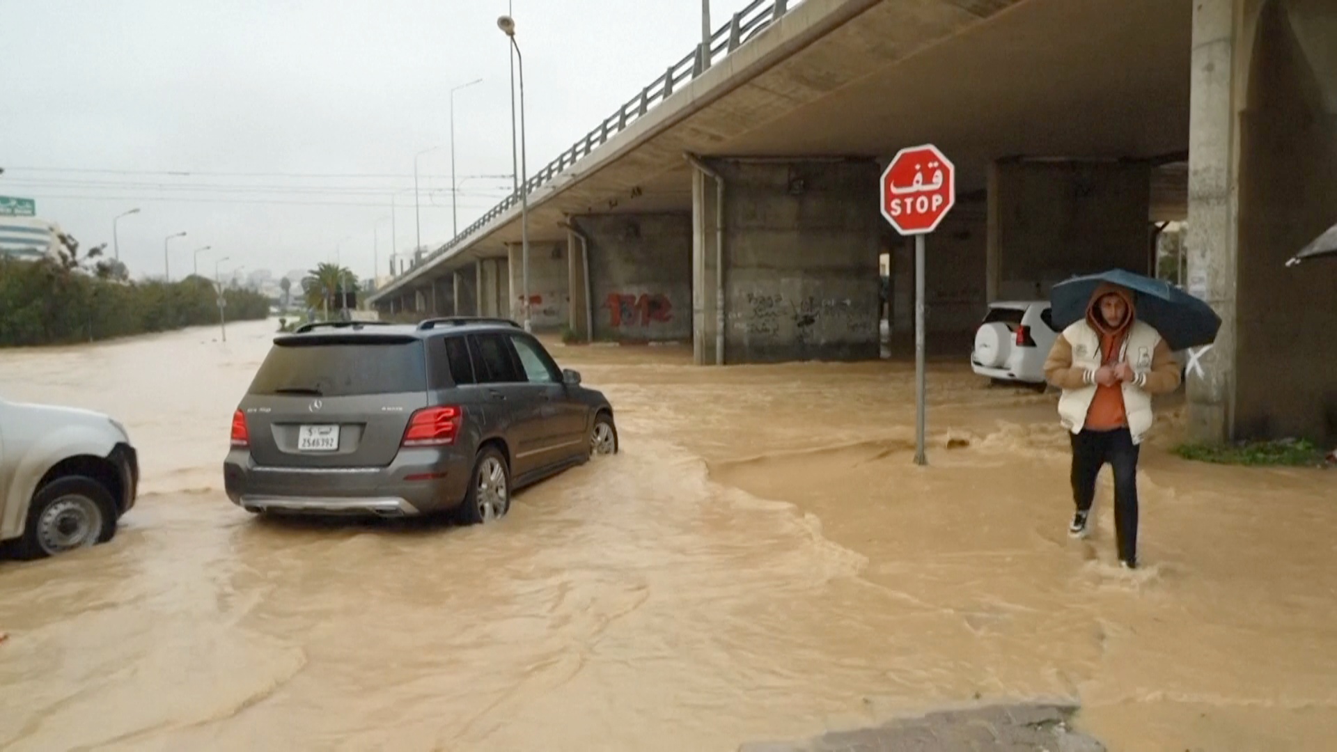 Наводнения в Тунисе: не менее четверых погибших