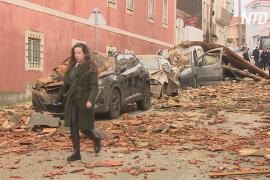 Шторм «Кристин» обрушился на Португалию, есть жертвы