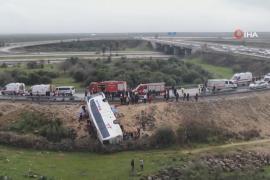 В Турции перевернулся автобус: девять погибших