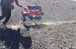 Робот-собака поднимается на Этну «вынюхивать» вулканические газы