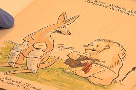 Карикатуры показали, как военнопленные в период Второй мировой играли в крикет