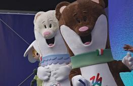 Олимпийские талисманы Тина и Майло пользуются бешеным успехом у зрителей