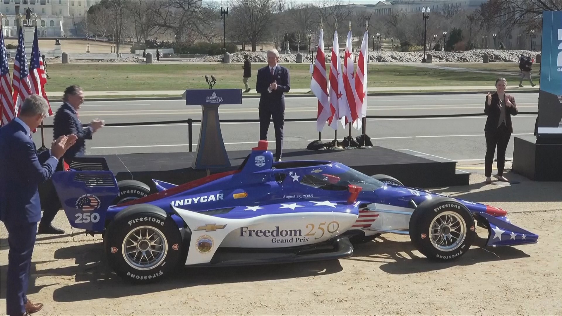 Гонки «Индикар» в честь 250-летия США проведут в Вашингтоне