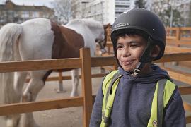 Конный клуб в Лондоне меняет жизнь детей из неблагополучных районов
