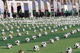 9500 человек поучаствовали в футбольной тренировке в Мехико и побили рекорд Гиннесса