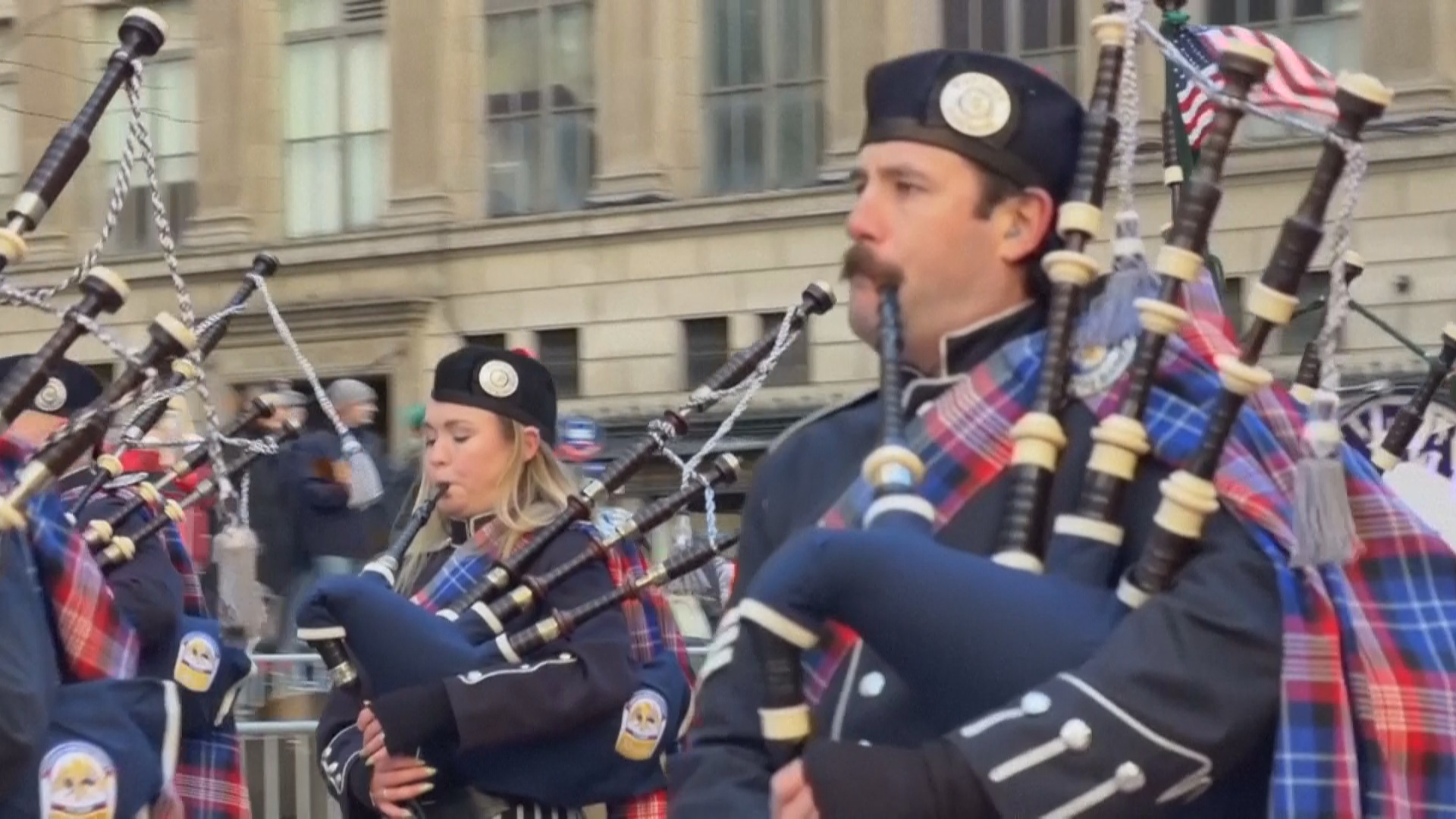 Волынки и килты: парад в честь Дня святого Патрика прошёл в Нью-Йорке