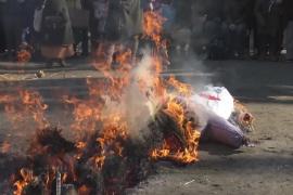 Поляки сожгли чучело зимы и встретили весну