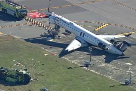 Столкновение самолёта и грузовика в аэропорту Ла-Гуардия в Нью-Йорке могло произойти из-за сбоя системы слежения