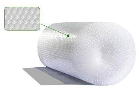 Пузырчатая пленка для упаковки дверей