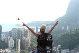 Терраса в фавеле в Рио-де-Жанейро превратилась в популярное туристическое место