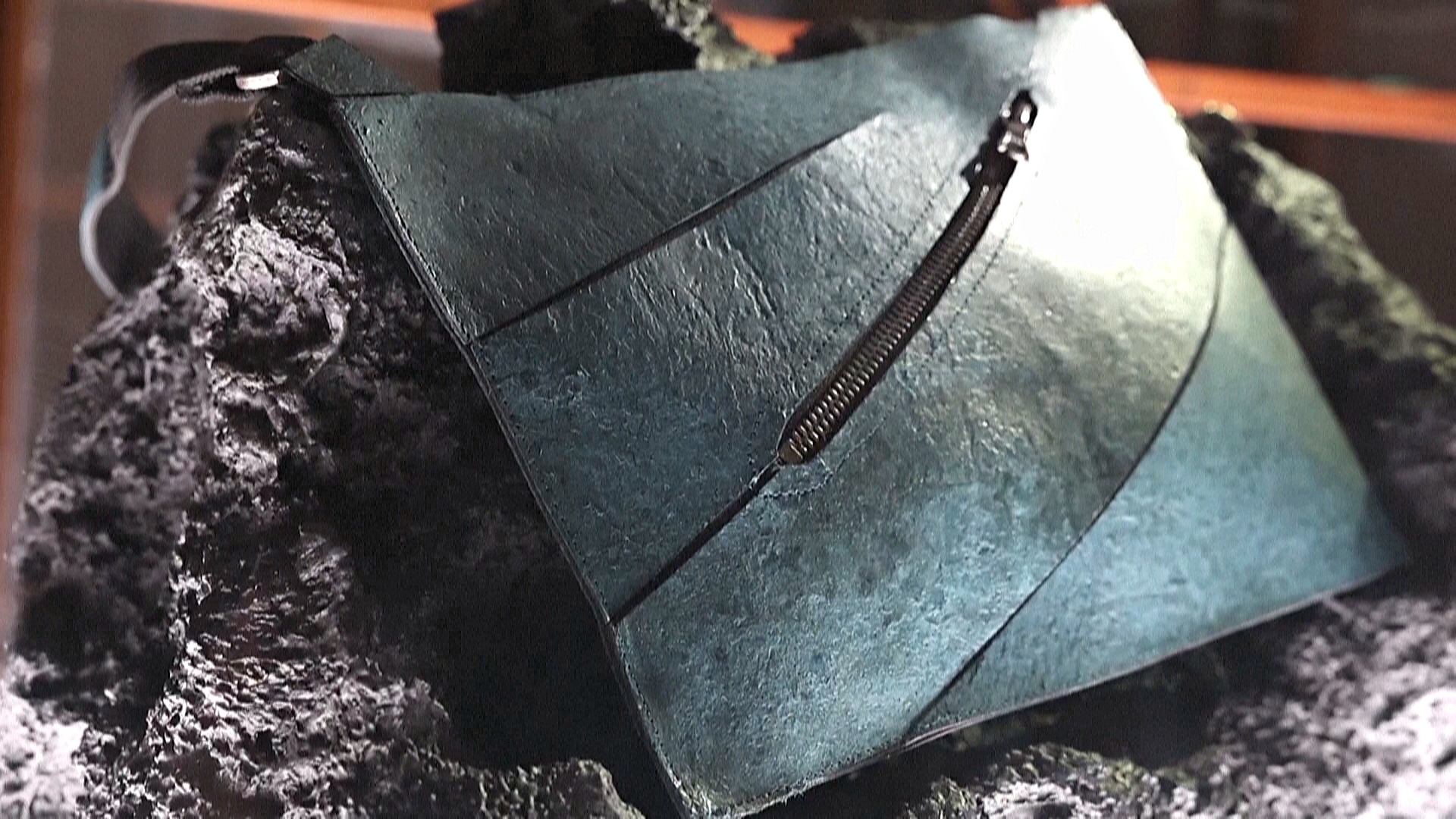 Коллаген динозавров использовали для создания уникальной сумочки