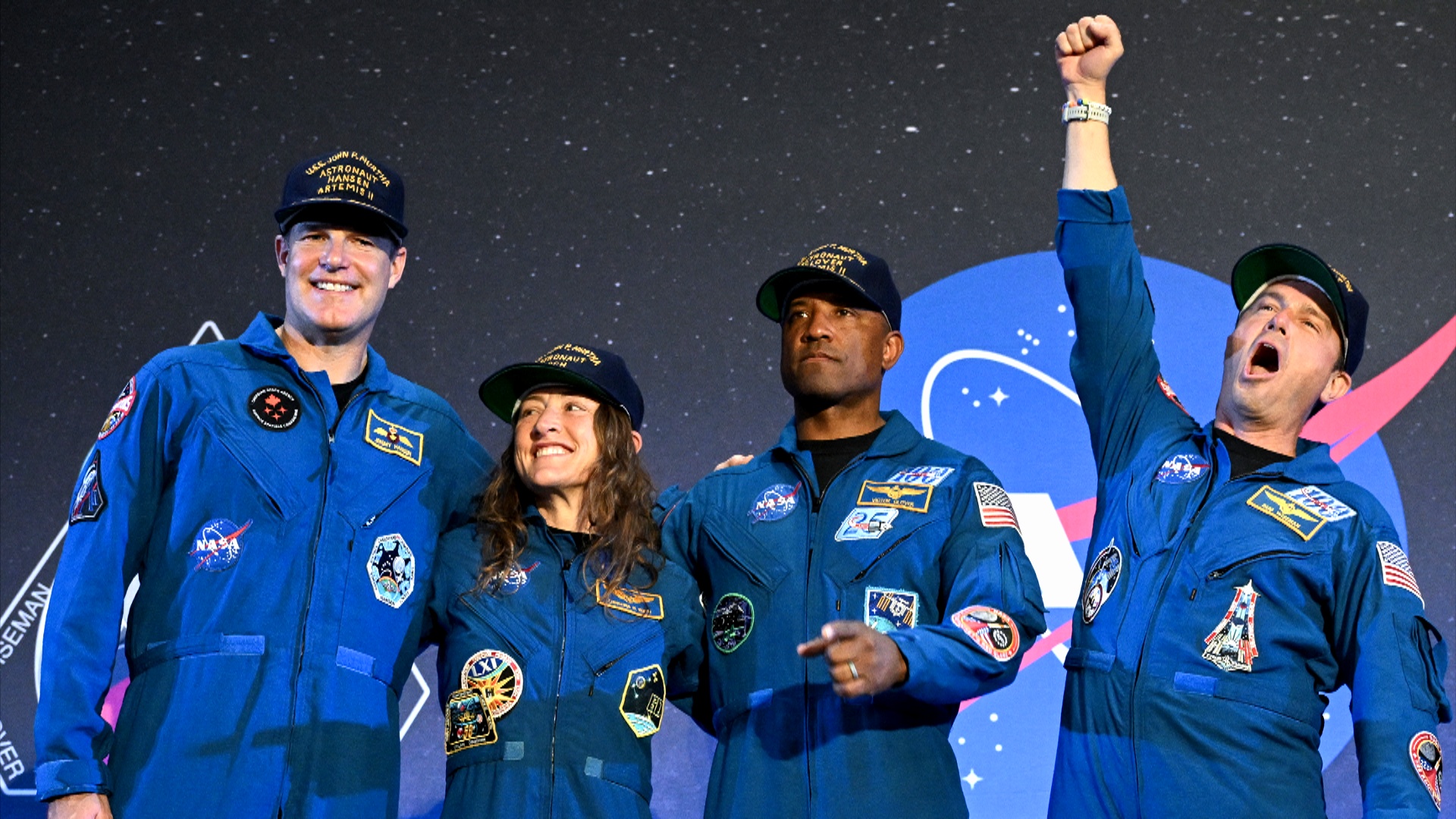 Экипаж «Артемиды II» вернулся в Хьюстон после лунной миссии