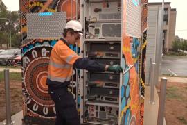 В Канберре ставят огромные батареи для хранения электроэнергии