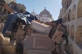 Землетрясение в Перу разрушило кладбище