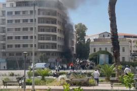 Две бомбы взорвались в Дамаске во время визита Эмманюэля Макрона
