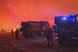 Лесные пожары в испанской Ла-Мьерле уничтожили 30 000 гектаров леса