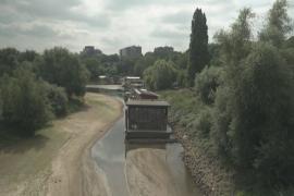 В Нидерландах реки обмелели раньше обычного