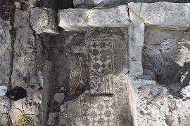 Под старой стеной в Риме нашли античные комнаты с мозаиками