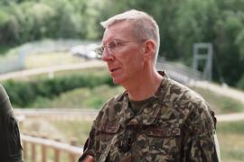 Президент Латвии осмотрел участки границы с Беларусью после обнаружения подземного хода