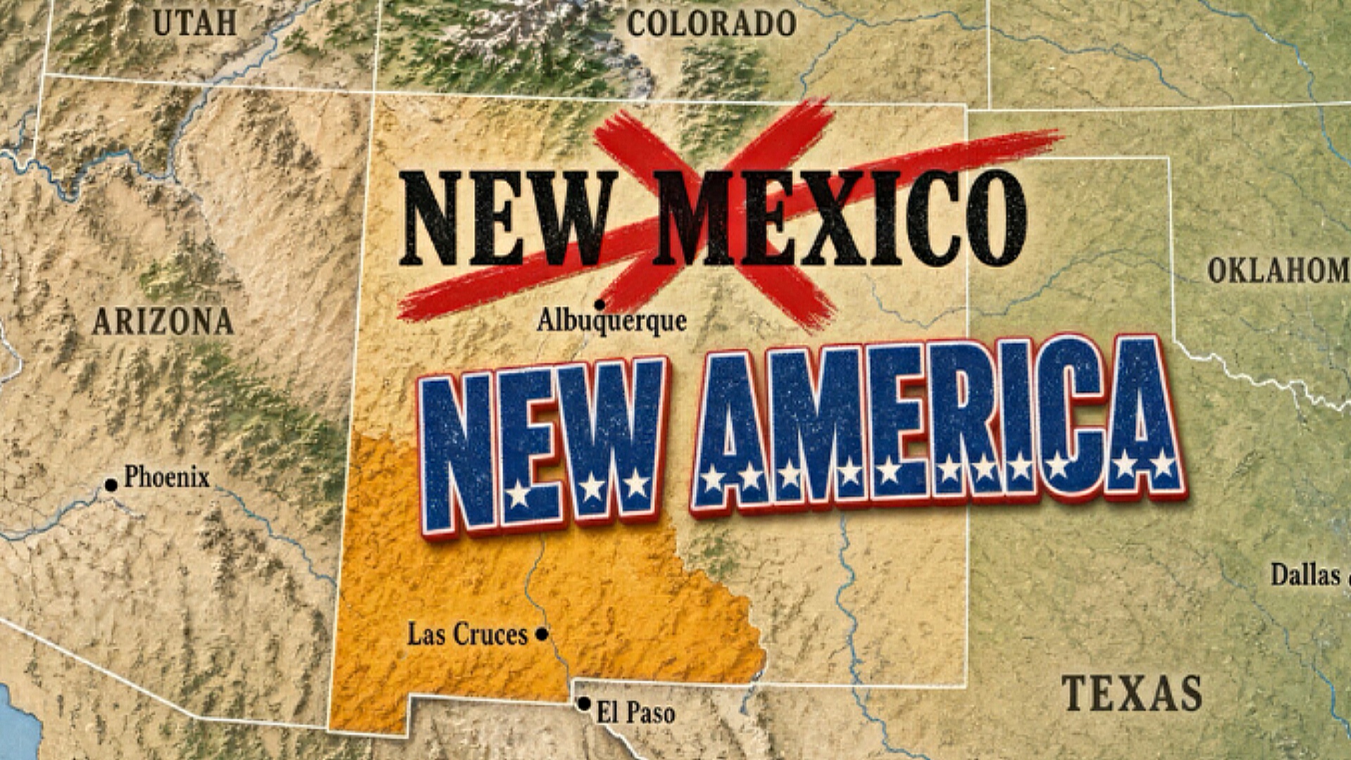 Трамп предложил переименовать штат Нью-Мексико в Нью-Америка