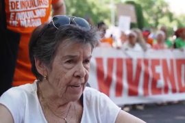 Жилищный протест: активисты разбили лагерь в центре Мадрида