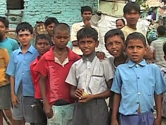 Индийские дети мечтают о школе