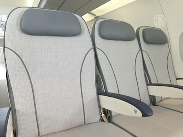 Airbus выпускает сиденья для «широких» пассажиров