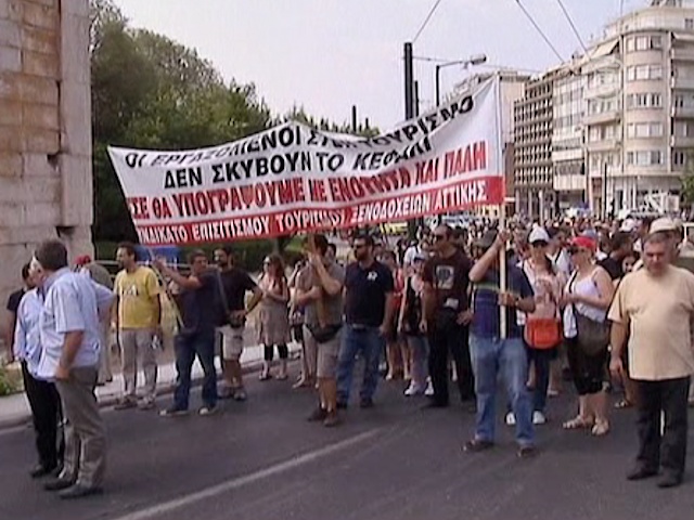 Сотрудники отелей в Греции отказываются работать