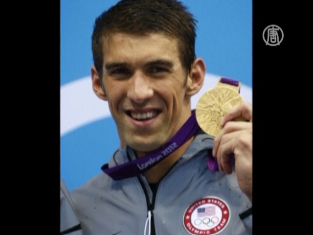 Пловец из США завоевал рекордную 19-ю медаль