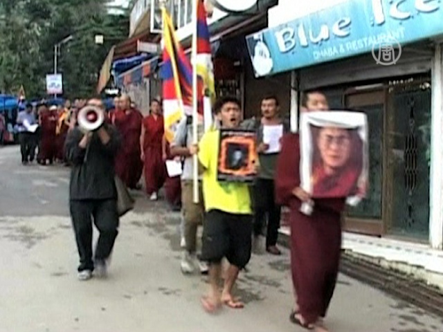 В Дхарамсале почтили память погибших тибетцев