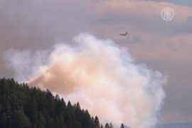 Российская авиация помогает тушить пожары в Сербии