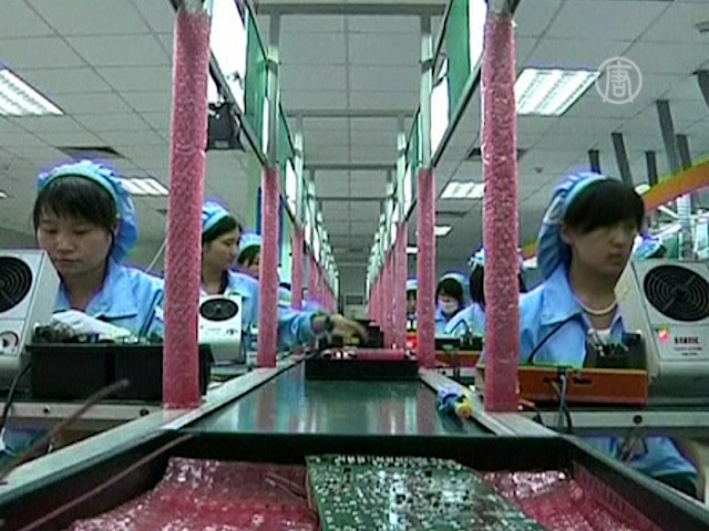 Производственная активность в Китае падает