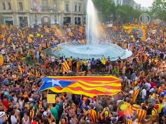 В Каталонии требуют независимости от Испании